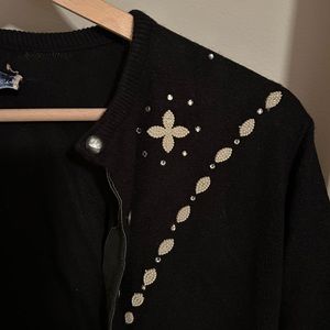 Vintage beaded cardigan